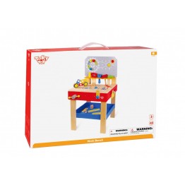 Μεγάλος Ξύλινος Πάγκος Εργαλείων